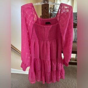 Urban Outfitters Pink Dress (Amazing quality worn once) Size: medium